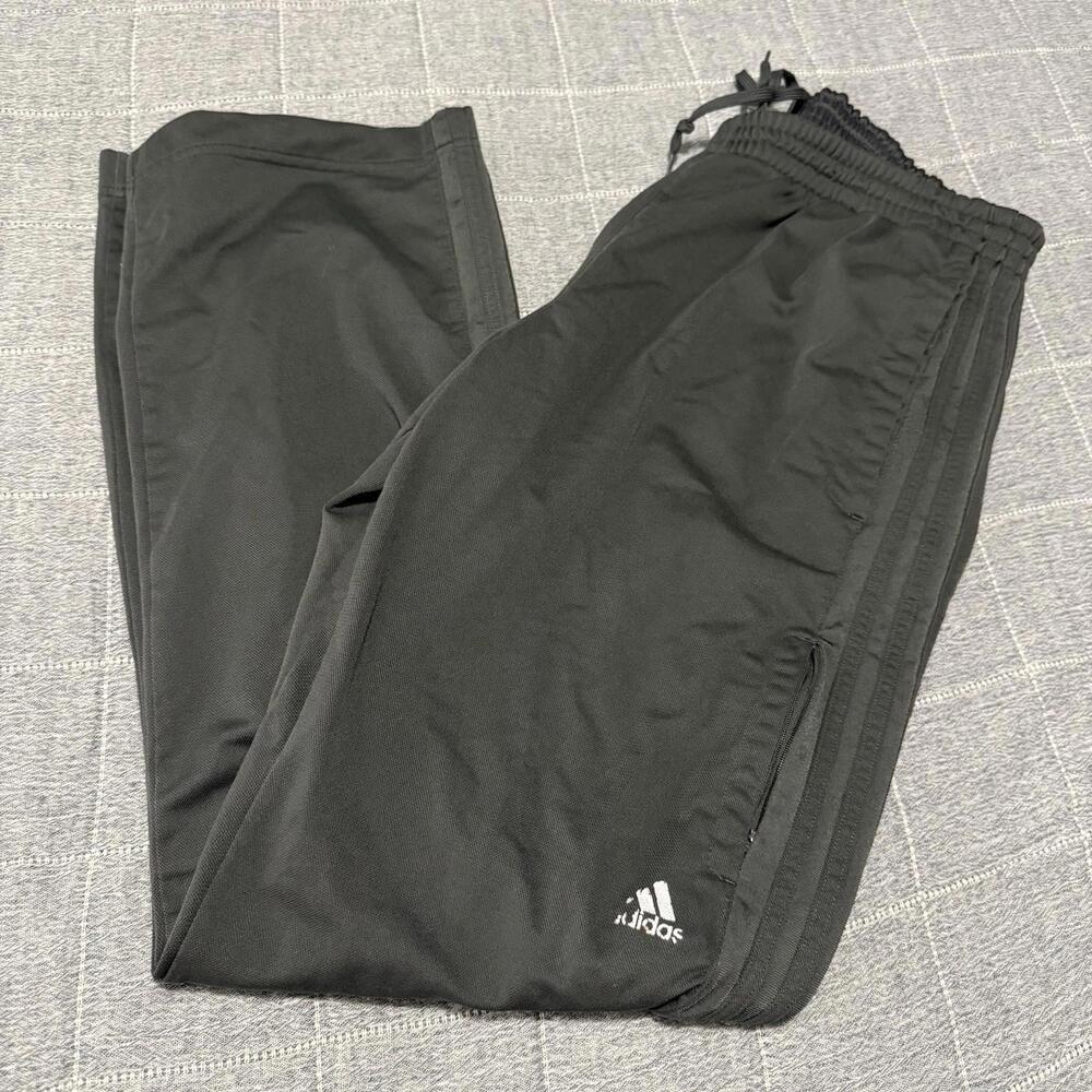 ADIDAS Men's (Size Medium) Blue Athletic Track Pants Sweatpants Golf Tennis